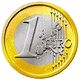 1 Euro - Rckseite (Frankreich)